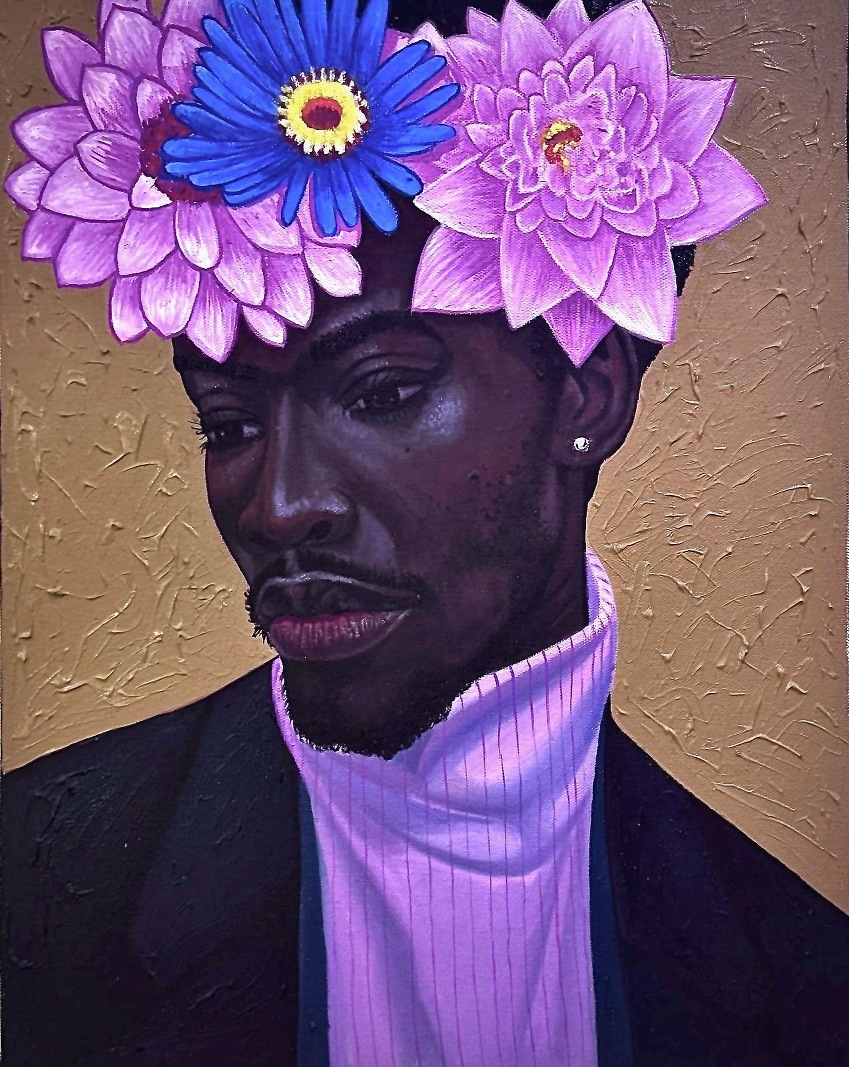Moses Zibor | Black pontus and his pink flower