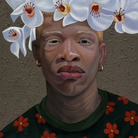 Moses Zibor | Flowe Boy with green shirt