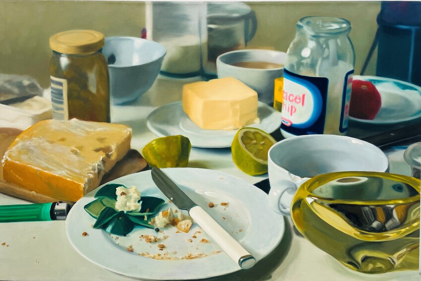 Frank Bauer | Stillleben (in gelb) Frank Bauer | Stillleben (in gelb)